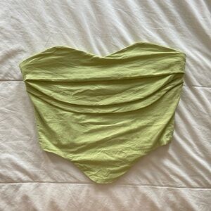Green Corset Top